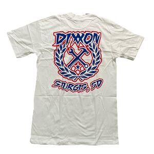 NEW Dixxon Flannel Co. Sturgis ND Motorcycle Rally T-Shirt Mens Size 2X White